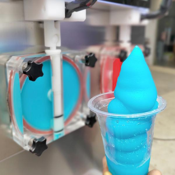 2 Flavors New Slush Machine With LED Light Frozen Cocktails Margarita Granita