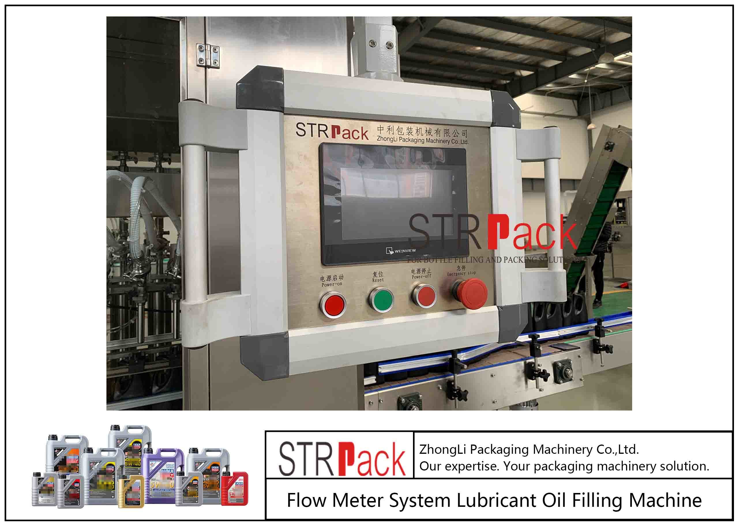 Factory Price Multi-head Low Power Consumption Automatic Plastic Bottle Car Products Industry Motor Oil Filling Machine