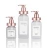 Buy cheap Rectangle Clear Matte PETG Cosmetic Plastic Jar Body Pump Shampoo Lotion Bottle from wholesalers