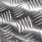 Width 2440mm 4.0mm 3003 Aluminium Checker Plate Sheet