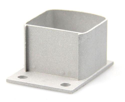 Buy cheap Aluminum railing wall bracket fence post bracket from wholesalers
