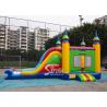 Buy cheap 5in1 colorful commercial kids inflatable combo game with slide for outdoor from guangzhou inflatables from wholesalers