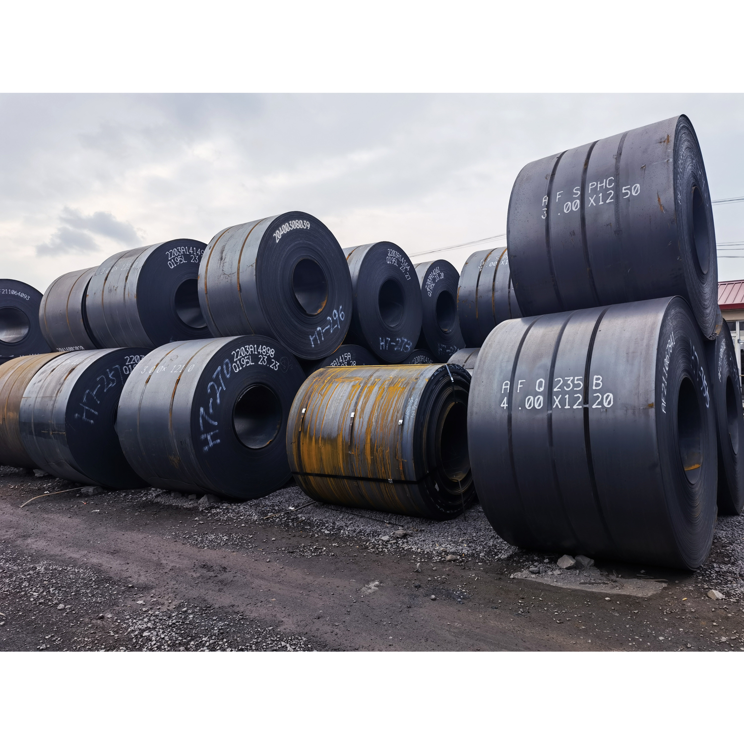 Hot Rolled Steel Sheet /Plate / Scrap Hr Coil Processed by with Decoiling Service