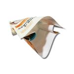 Flat Bottom Pouch for Freezer Dumplings Well Stand -18℃ Food Grade PET