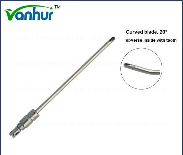 Buy cheap ISO13485 Orthopedic Surgery Instruments Type 2 Arthroscopic Shaver Planer Curved Blade from wholesalers