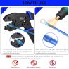 Buy cheap Industrial Multicolor Wire Crimper Tool Multipurpose 10-20 AWG from wholesalers