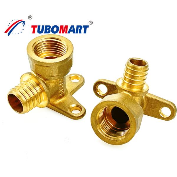 Buy cheap Nickel Plated Pex Sliding Fittings 1/2 Inch BSP / NPT Size Maximum Pressure 200 Psi from wholesalers