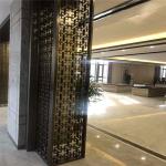 Designed Folding screen room divider stainless steel decorative metal screen
