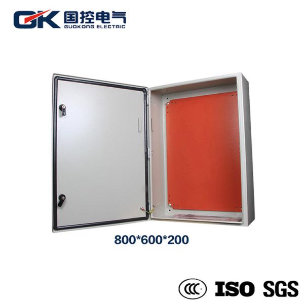 Quality Indoor Painted carbon steel RAL 7035 light gray solar module distribution box for sale
