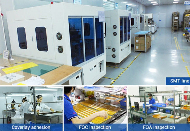 Semi Rigid Flex PcbA Factory Gold Fingers Pcb Manufacturing With Components