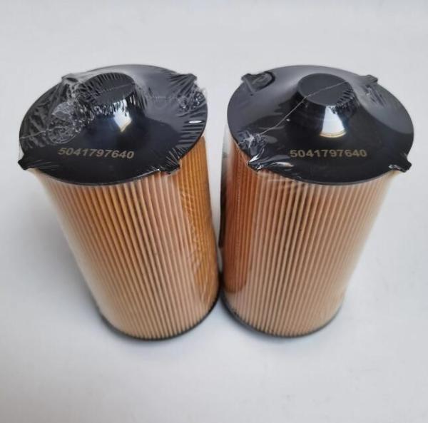 Buy cheap 504272431 Lubricating Oil Filter For SAIC Iveco Glass Fiber Material from wholesalers