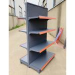 Gondola metallic shelves standard retail units supermarket shelving