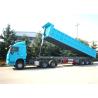 Buy cheap Transport Side Heavy Duty 3 Axle Dump Semi Trailer from wholesalers