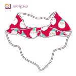 Digital Printing Snowman Pet Bandana Customization For Cat Dog Christmas Bandana