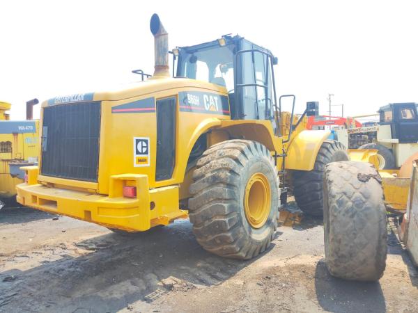 Japan Caterpillar Secondhand 23ton 966h Wheel Loader in Good Condition for