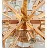 Buy cheap Modern chandelier for living room round bedroom Smoky grey postmodern chandelier(WH-CY-201) from wholesalers