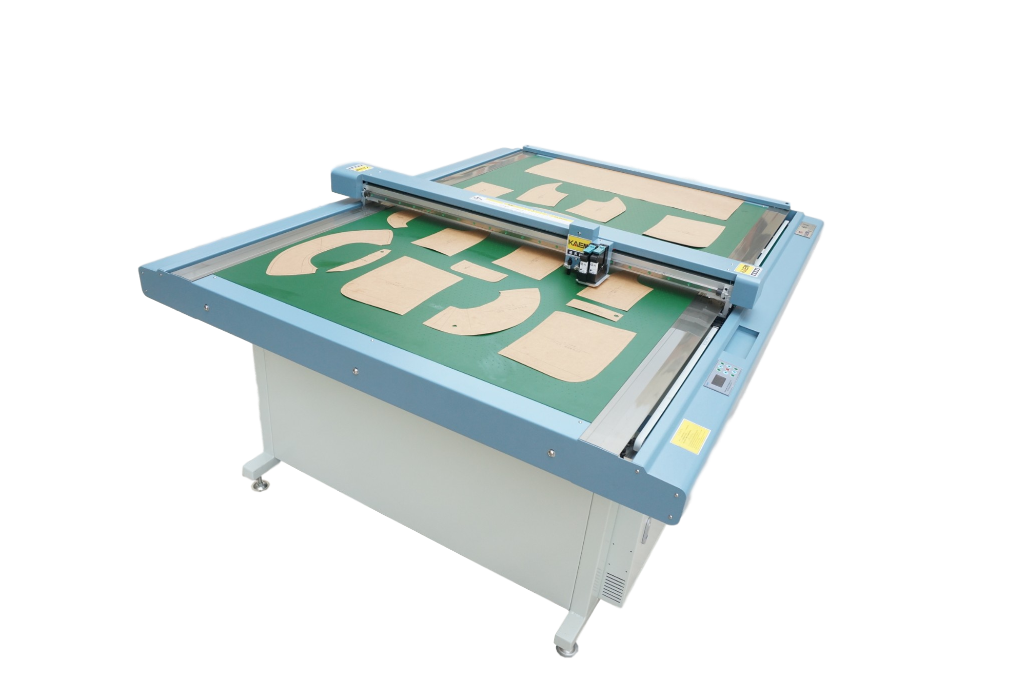 Dual Cutting Knives Clothing Cutting Plotter 1209 Flat Table Inkjet Cutter ≤3mm Cutting Thickness