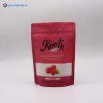 Matt Frosted Bolsa Barrier Custom Mylar BagStand Up Bags With Window