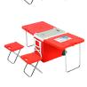Buy cheap Two Wheeled Collapsible Handcart Picnic Folding Table from wholesalers