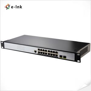 Buy cheap Enterprise L2 Managed Ethernet Switch 16 Port 1000Mbps RJ45 To 2 Port 100/1000X SFP from wholesalers