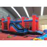Buy cheap Interesting Giant Inflatable Outdoor Games / Jumping Bounce House 3 Years Warrenty from wholesalers
