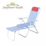 Folding Detachable Metal Beach Lounge Chair 160x45x56cm Portable Beach Chair