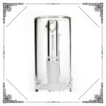 4.7 Inches Fritted Perc Glass Ashcatchers 90 Degree For Glass Bong Hookah