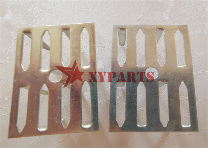 Galvanized Steel 2'' x 1 1/2'' Perofated Impaling Clips For Rock Wool Installtion