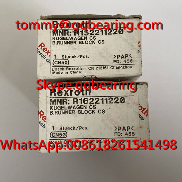 Carbon Steel Material Rexroth R205A29320 Ball Rail Runner Block KWE-025-FNS-C0-H-1 Linear Block