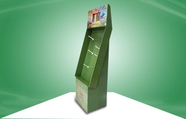 Buy cheap Christmas Gift Cardboard Displays Stands Extra Hook Holes Adjustable from wholesalers