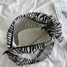 Buy cheap Fashion Leopard Print Eco Canvas Bags Zebra Design Lady Single Shoulder Bag Large Capacity from wholesalers
