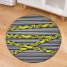 Buy cheap Modern Minimalist Printed Chair Floor Mat Round Office Computer Floor Mat from wholesalers