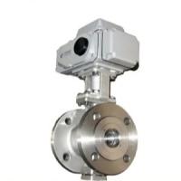 Buy cheap High Temperature Stainless Steel Flange Straight Through Type Electric Ball product