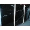 Buy cheap Nero Marquan Rectangle Sink Marble Slab Countertop For Kitchen Eased Edge from wholesalers
