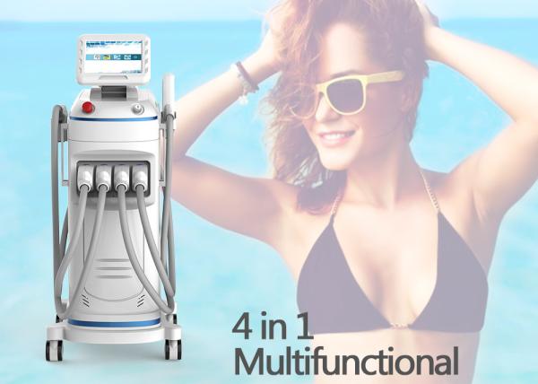 Buy cheap IPL SHR Diode Laser Treatment Machine Ice Cooling Salon Laser Hair Removal System from wholesalers