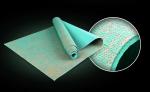 Ningbo virson New style hot sale eco friendly PVC jute yoga mat.Gym pvc yoga mat