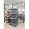 Buy cheap Factory Patented Design Products Detachable Feet Supermarket Shelves Metal Single Side Supermarket Dark Shelf from wholesalers