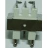 Buy cheap Ceramic Electric Ignition Electrodes 3 Pin For Powder Coating Oven from wholesalers