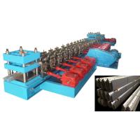 Buy cheap W - Beam Highway Guardrail Roll Forming Machine Short Production Assistance Time product