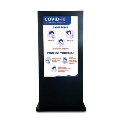Buy cheap RS232C 3840X2160 86 Inch LG Panel Kiosk Display High Brightness Outdoor Digital Signage from wholesalers