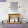 Buy cheap Anti Skid Soft Fast Drying Chenille Bathroom Rugs Runner Sustainable from wholesalers