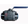 Buy cheap Reduced Bore Soft Seated Ball Valve F316L , 800LB Small Forged Ball Valve from wholesalers