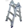 Buy cheap 150KG Portable Aluminum Ladder 12 Steps 1.4mm Fold Up from wholesalers