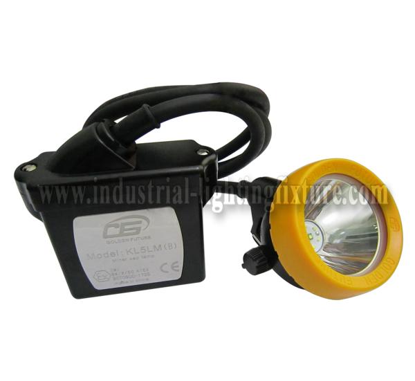 Quality 15000 Lux DC 4.2V Mining Hard Hat Lights 3.7V with Short Circuit Protection for sale