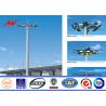 Buy cheap Q345 Steel HDG 40M 60 Lamps High Mast Tower Steel Square Light Poles 15 Years Warranty from wholesalers