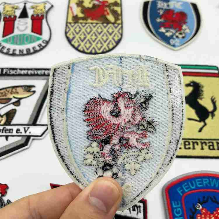 OEM Fabric Nylon Twill Airsoft Team Patches No Backing 4*4 Inches