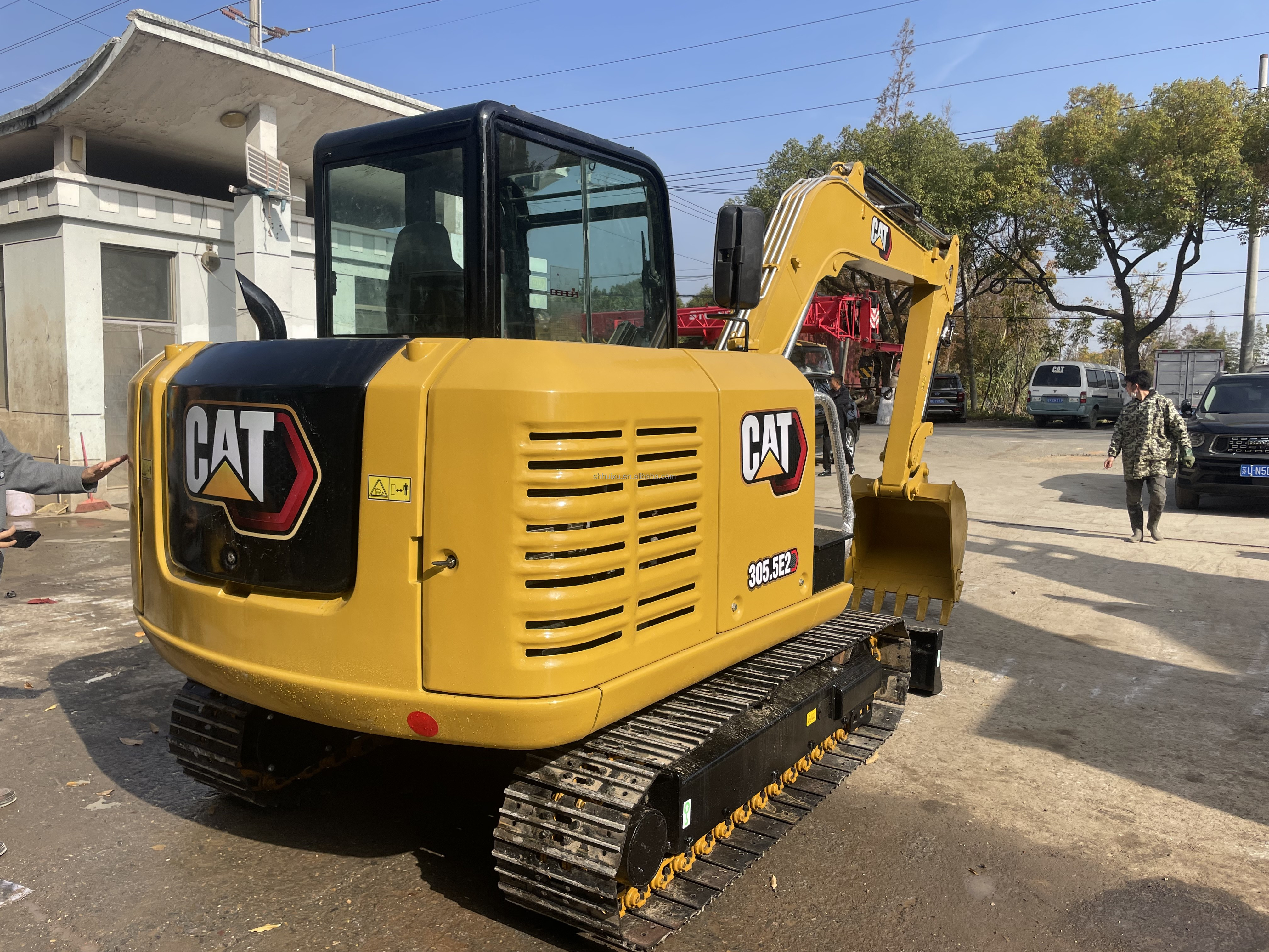 Used crawler caterpillar excavators CAT305.5E2 306E 306GC/ mini excavator small machine EPA certificate