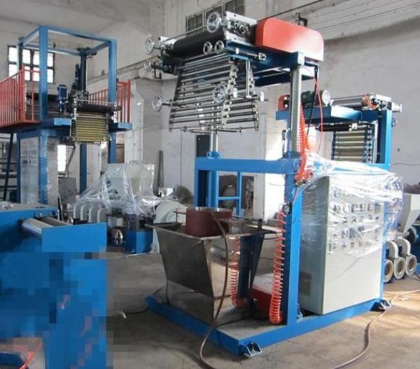 Buy cheap Single Lift Plastic Film Machine , 100-300mm Blown Film Extruder For Sale--SJ40-Sm500 from wholesalers