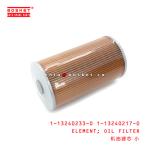 1-13240233-0 1-13240217-0 1132402330 1132402170 Oil Filter Element For ISUZU