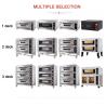 Buy cheap 6 trays Triple Deck Pizza Oven Machine 0.3Kw for restaurant canteen from wholesalers